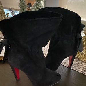 Christian Louboutin Black Kristofa Booties